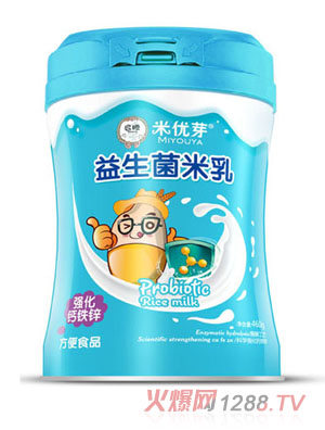 米優(yōu)芽益生菌米乳-強(qiáng)化鈣鐵鋅聽(tīng)裝
