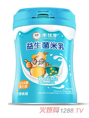 米優(yōu)芽益生菌米乳-五谷雜糧強(qiáng)化鐵聽(tīng)裝