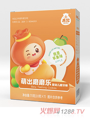 禾兜萌出磨磨樂(lè)磨牙棒-蘋果味