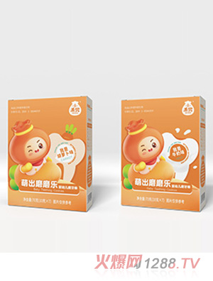 禾兜萌出磨磨樂(lè)磨牙棒草莓味牛奶味胡蘿卜味蘋果味代理
