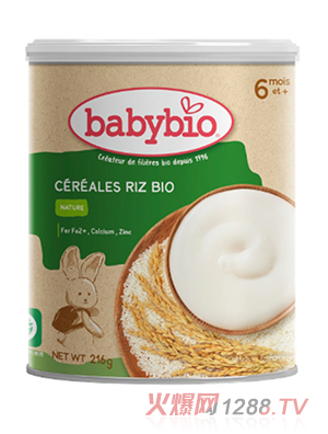 伴寶樂(lè)有機(jī)嬰幼兒大米米粉