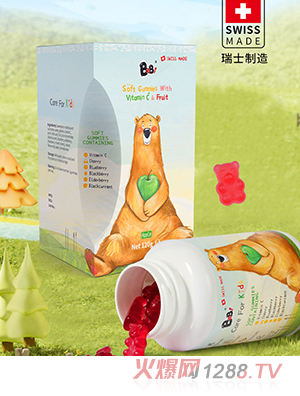 BeBi瑞士維C小熊軟糖（蘋(píng)果味）