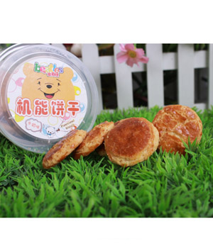 比逗仕牛奶味機(jī)能餅干